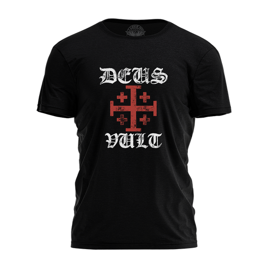 Deus Vult Cross Tee - 4305
