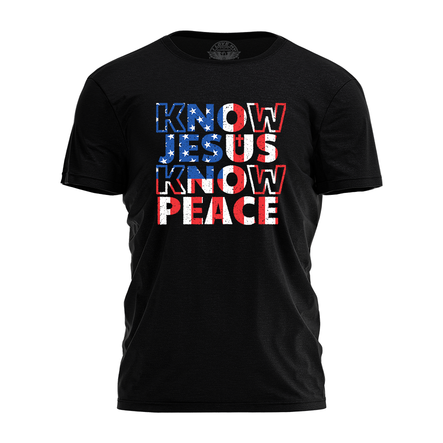 Know Jesus Know Peace Tee - 4238