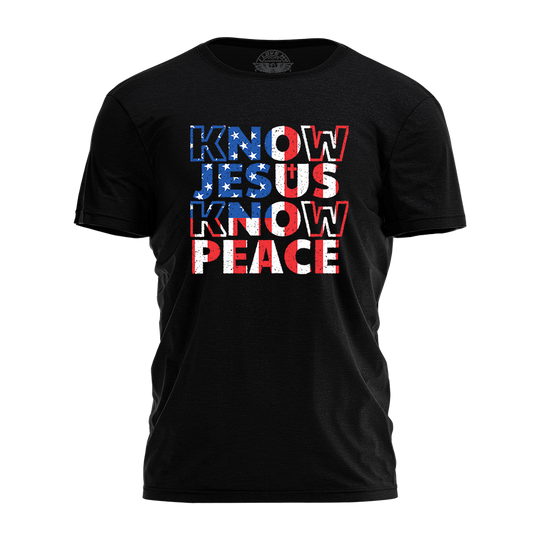 Know Jesus Know Peace Tee - 4238