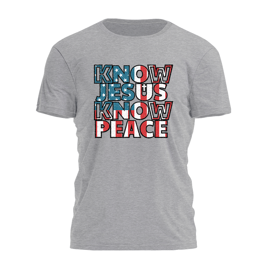 Know Jesus Know Peace Tee - 4238