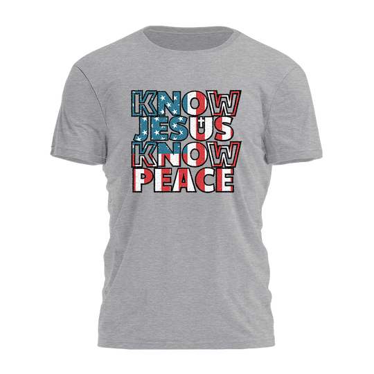 Know Jesus Know Peace Tee - 4238