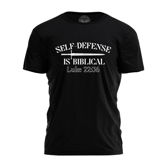 Self-Defense Is Biblical Tee - 4189