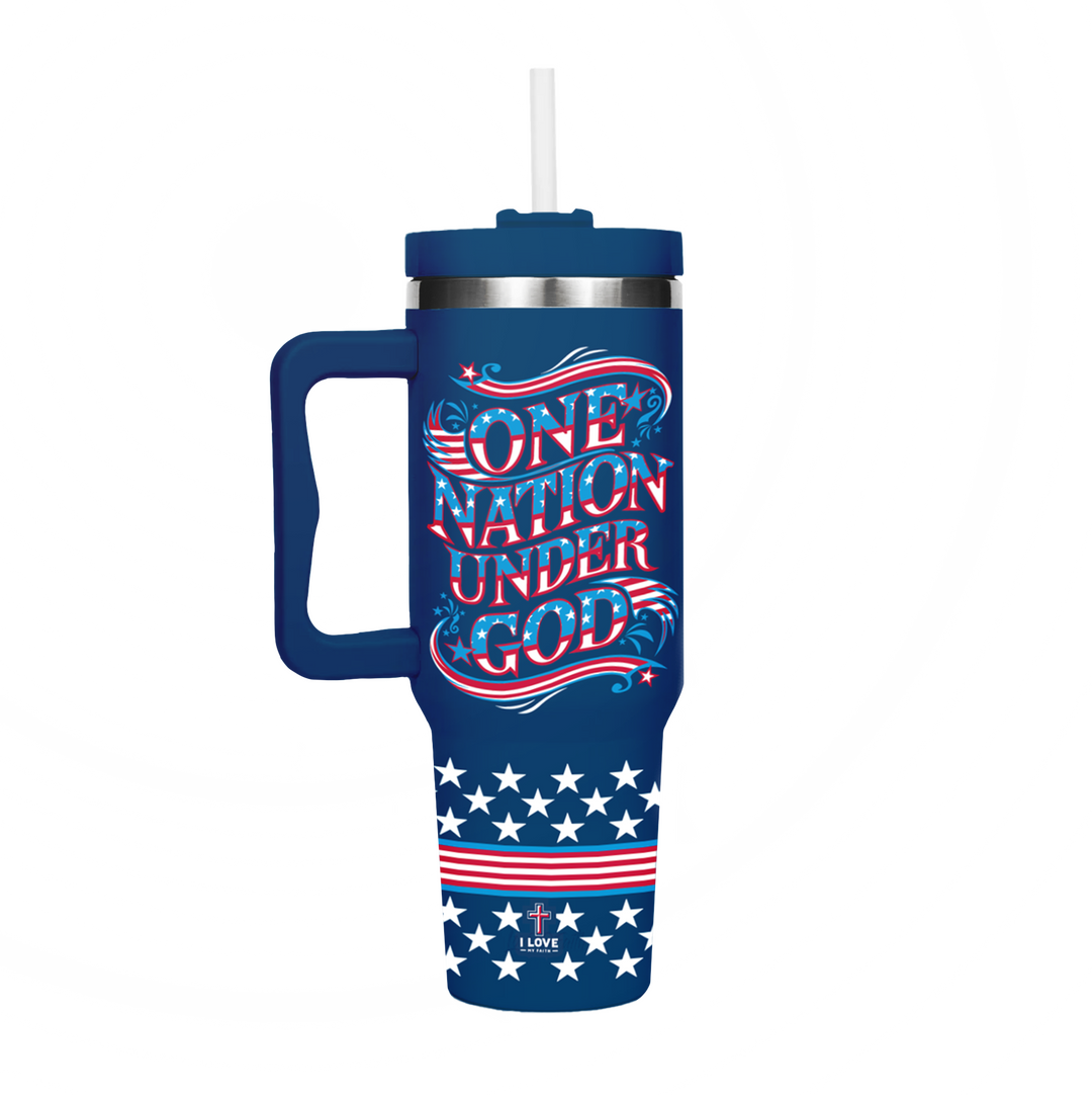 One Nation Under God - 40oz Tumbler - 2573