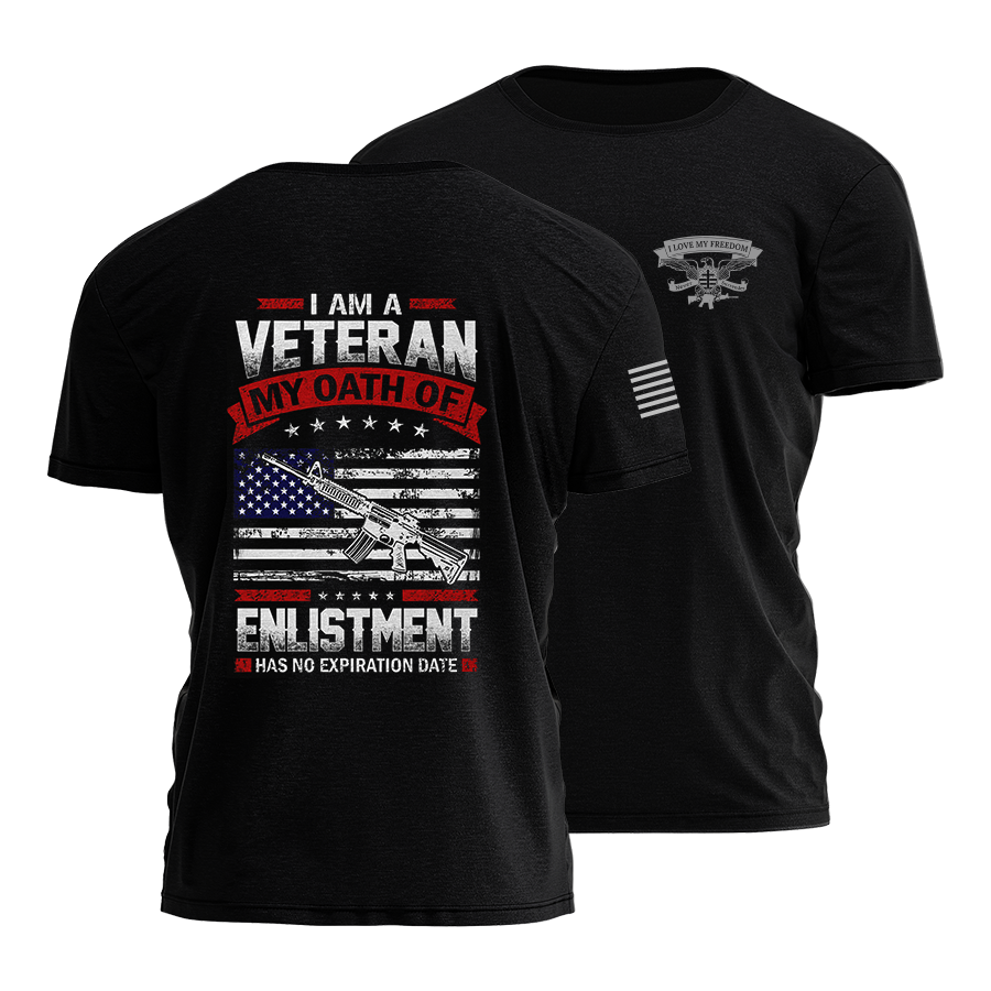 My Oath Of Enlistment Veteran T-Shirt