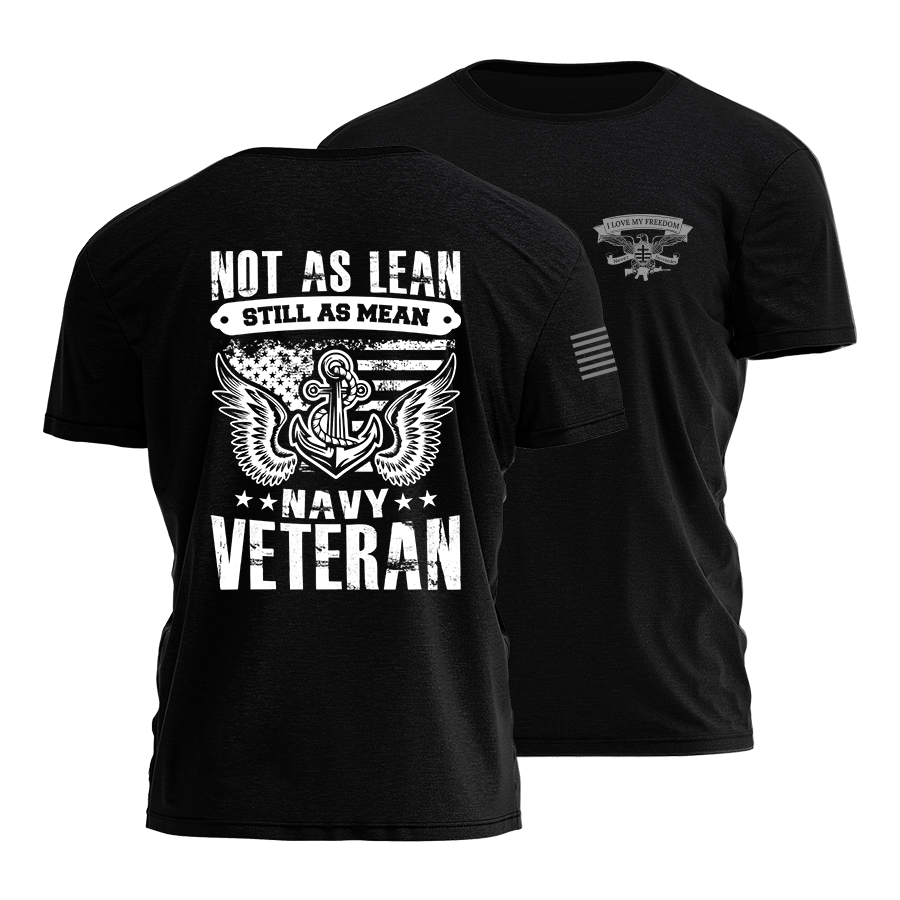 Not As Lean Veteran T-Shirt