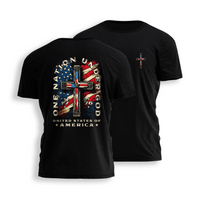 ONE NATION UNDER GOD - ILLUSTRATION Tee