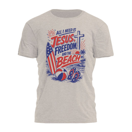 All I Need Is Jesus Tee - 4769