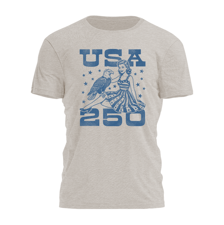 USA 250 - Eagle Retro Tee - 4864