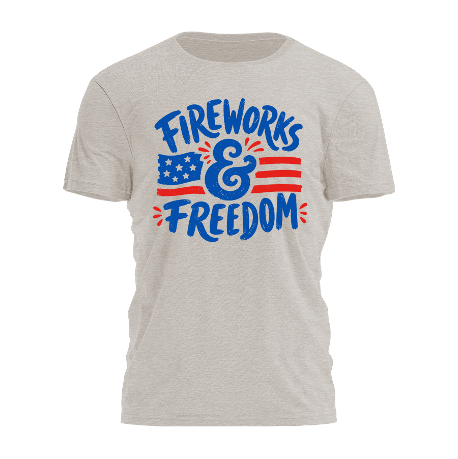 Fireworks & Freedom Tee - 4861