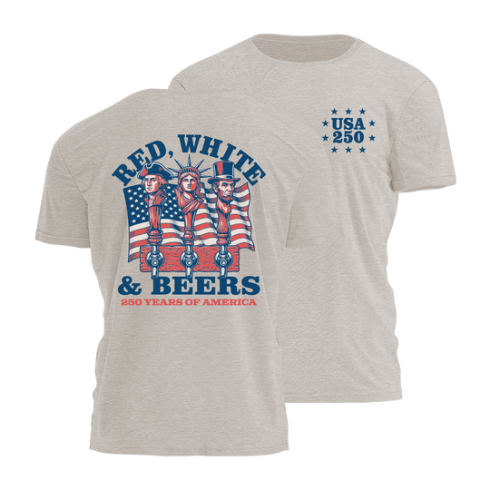 Red White & Beers Tee - 4837