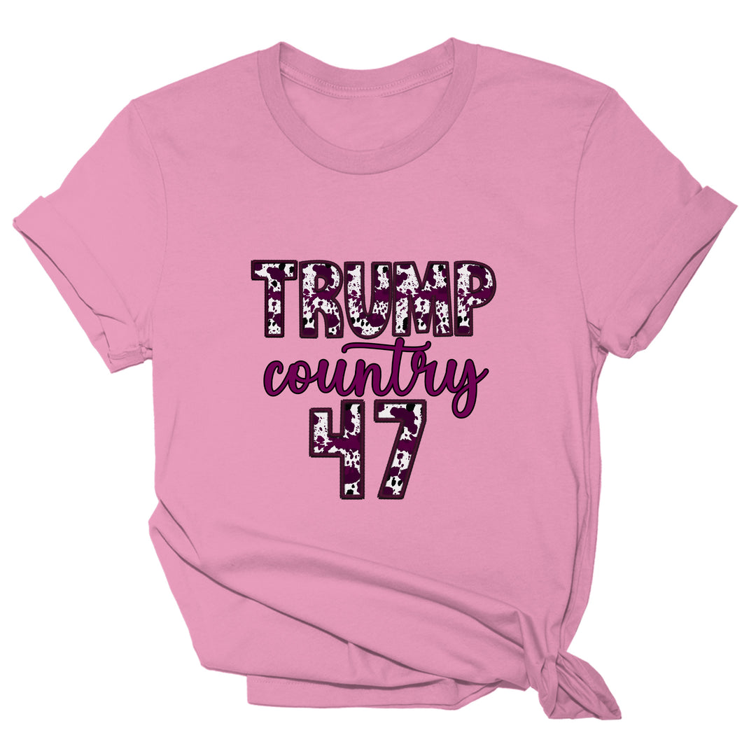 Trump Country 47 Women's Shirt Tee - 2016