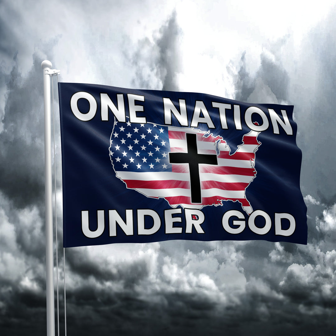 One Nation Under God Flag 2