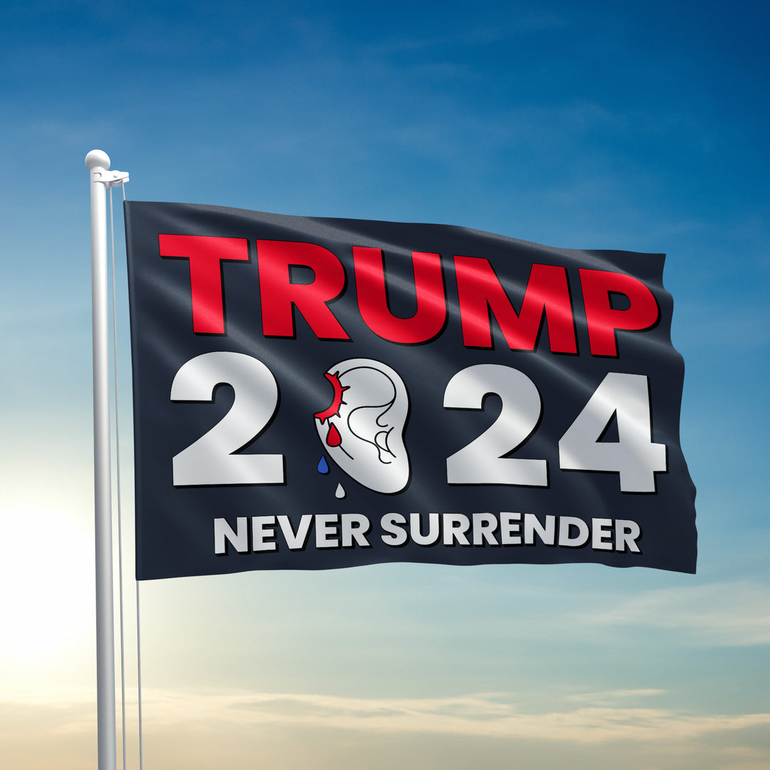 Trump 2024 Ear Flag - 2790
