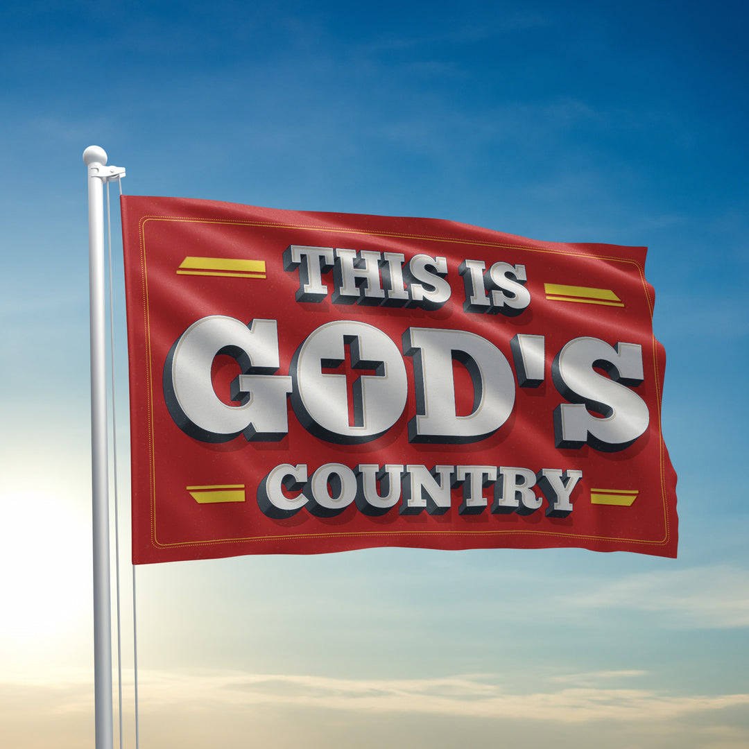 This is God's Country Flag
