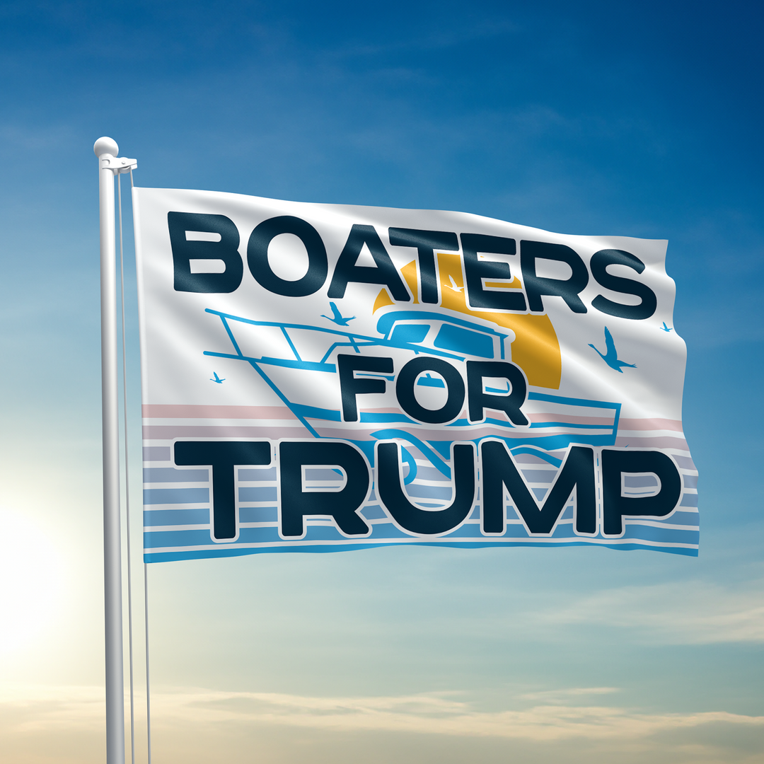 Boaters For Trump Flag - 6521