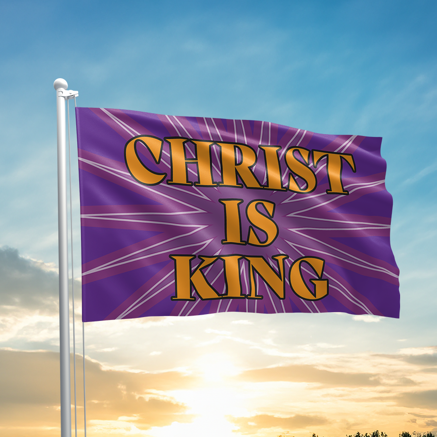Christ Is King Flag