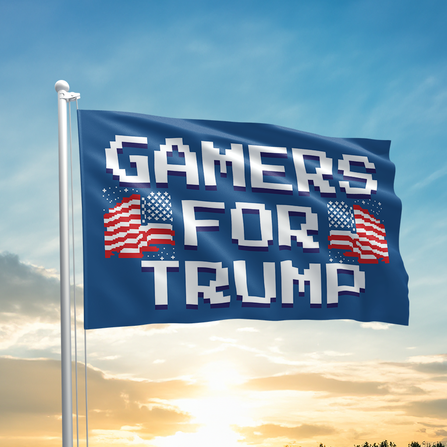Gamers For Trump Flag