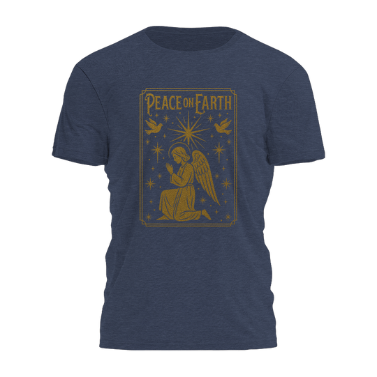 Peace On Earth - Angel Tee - 4396