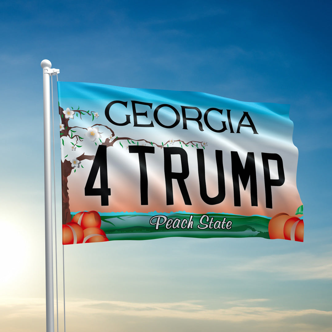 Georgia For Trump Flag