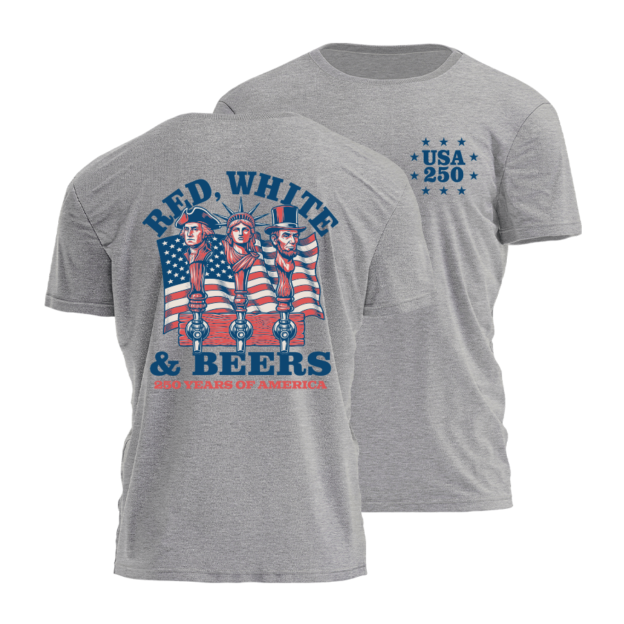 Red White & Beers Tee - 4837