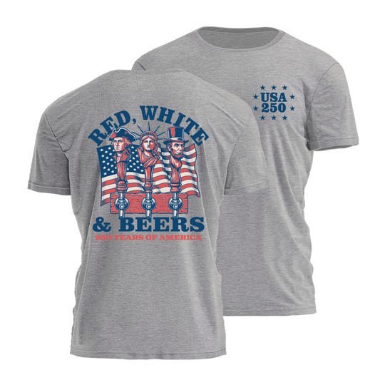 Red White & Beers Tee - 4837