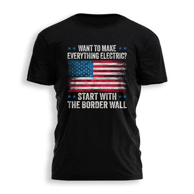 ELECTRIC BORDER WALL Tee - 1676