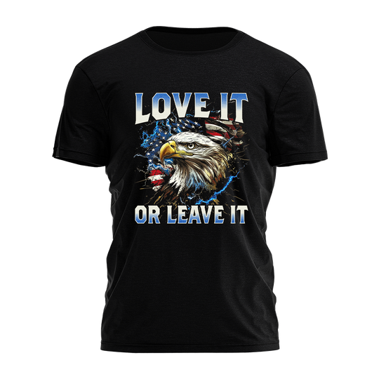 Love It Or Leave It - Eagle Tee - 3815
