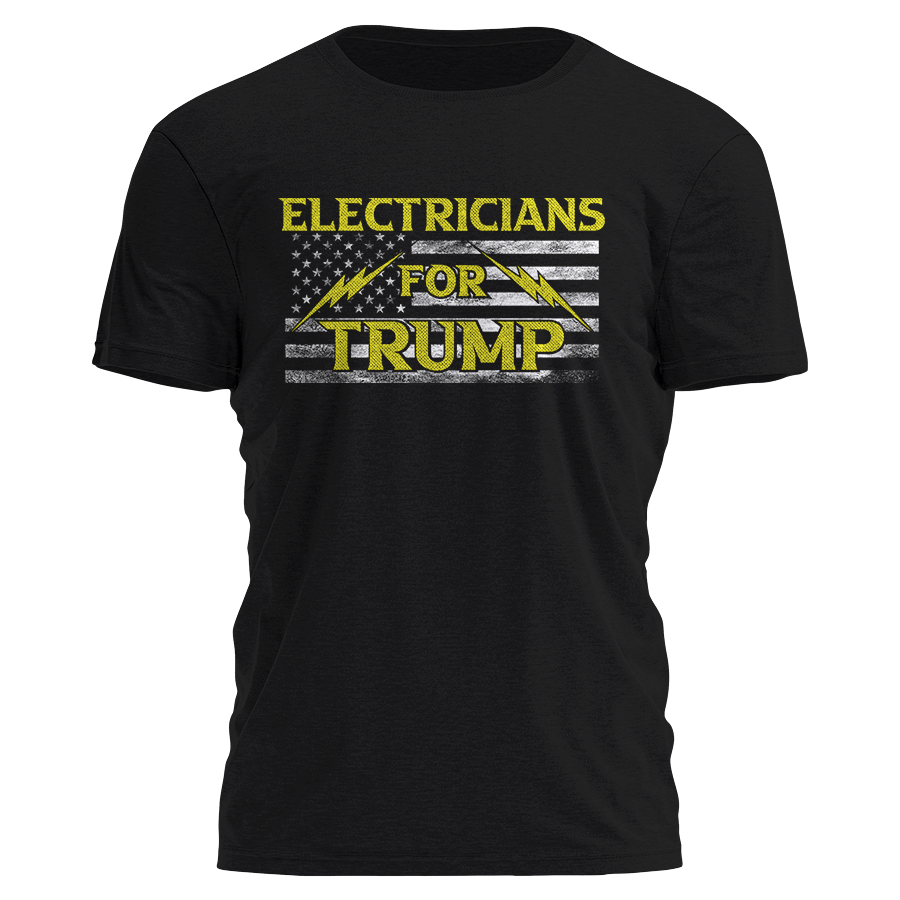 Electricians For Trump Tee