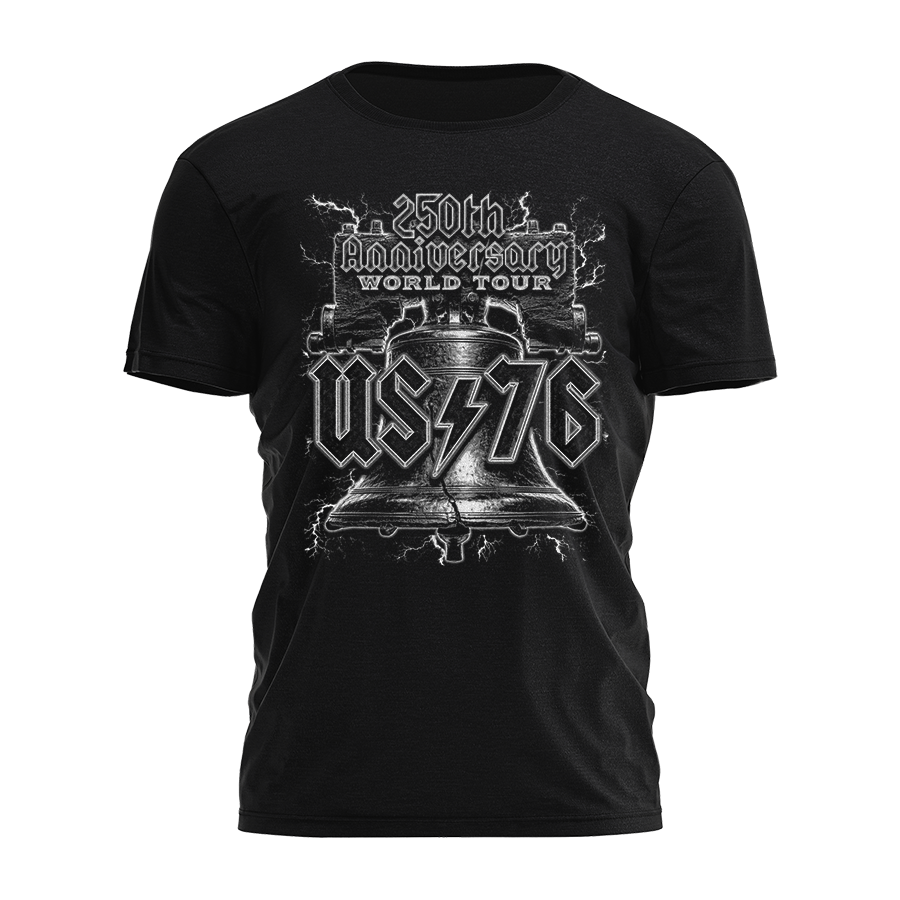 US 76 - World Tour Greyscale Tee - 4858