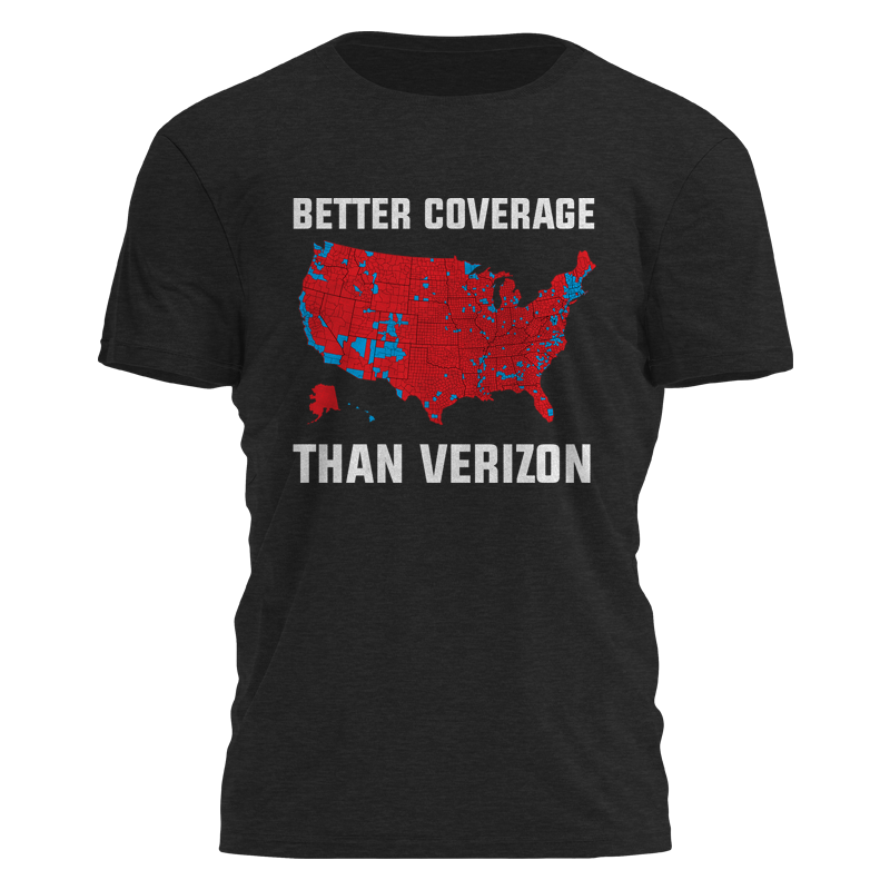 Better Coverage Than Verizon Tee - 3541