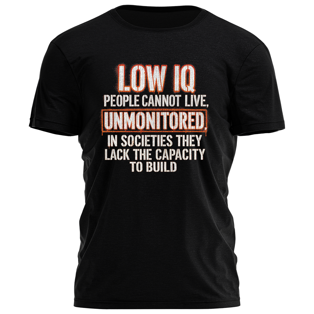 Low IQ People Tee - 5194