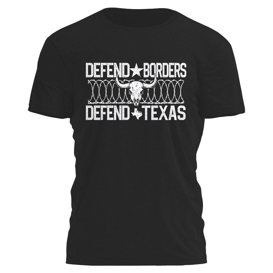 Defend Borders Defend Texas Shirt Tee