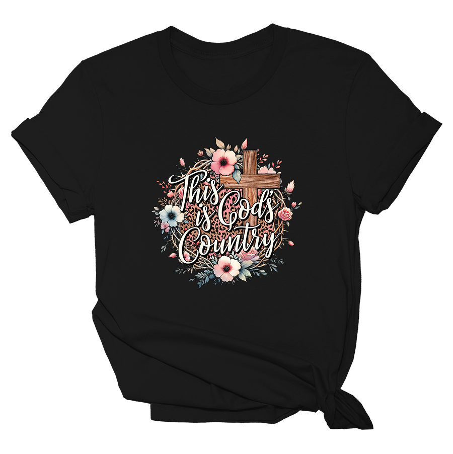 This Is God's Country - Thorns and Flowers - Womens Tee