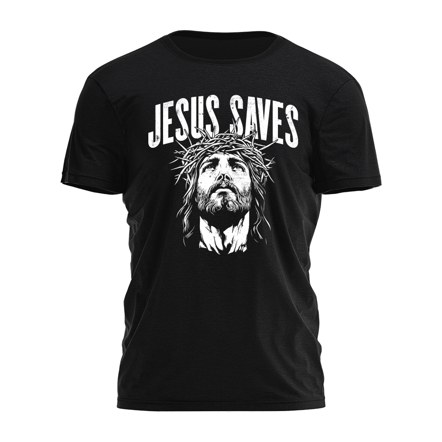 Jesus Saves Tee - 5057