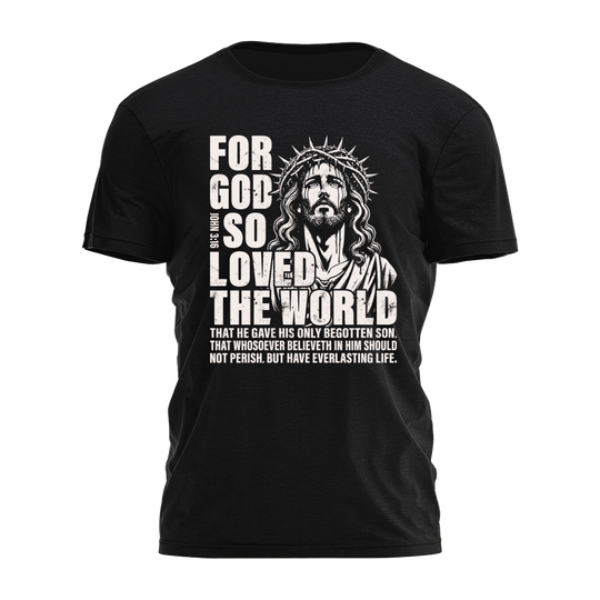 For God So Loved Tee - 4808