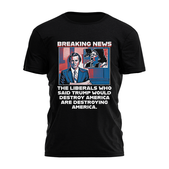 Breaking News Tee - 4535