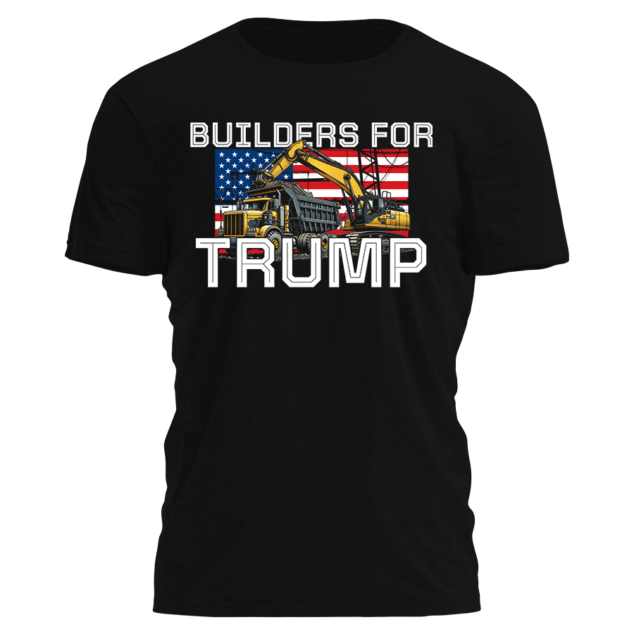 Builders For Trump Tee - 2185