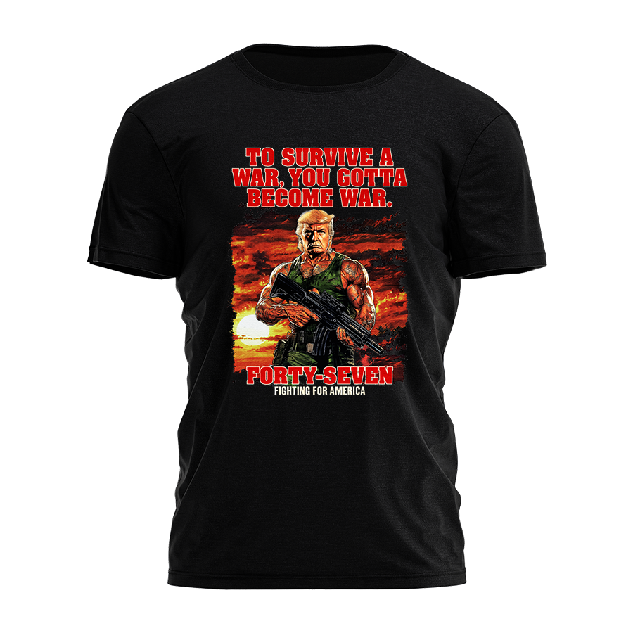 Forty-Seven - Become War Tee - 3651