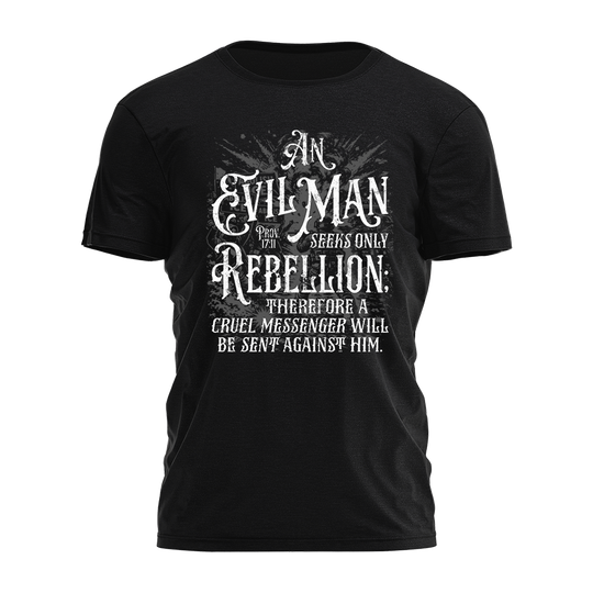 An Evil Man - Vintage Tee - 4508