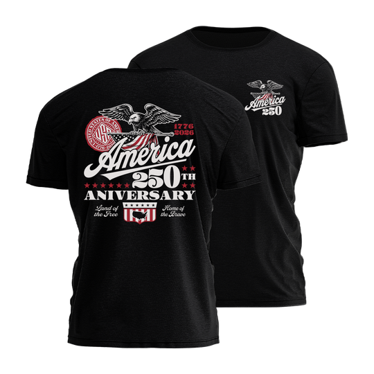 America 250 - Eagle Stacked Tee - 4672