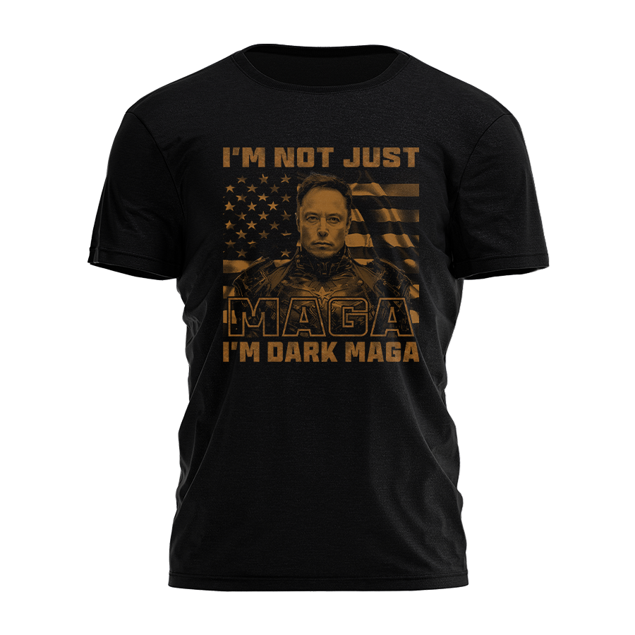 I'm Not Just MAGA - Im Dark MAGA - Illustration Tee - 3089