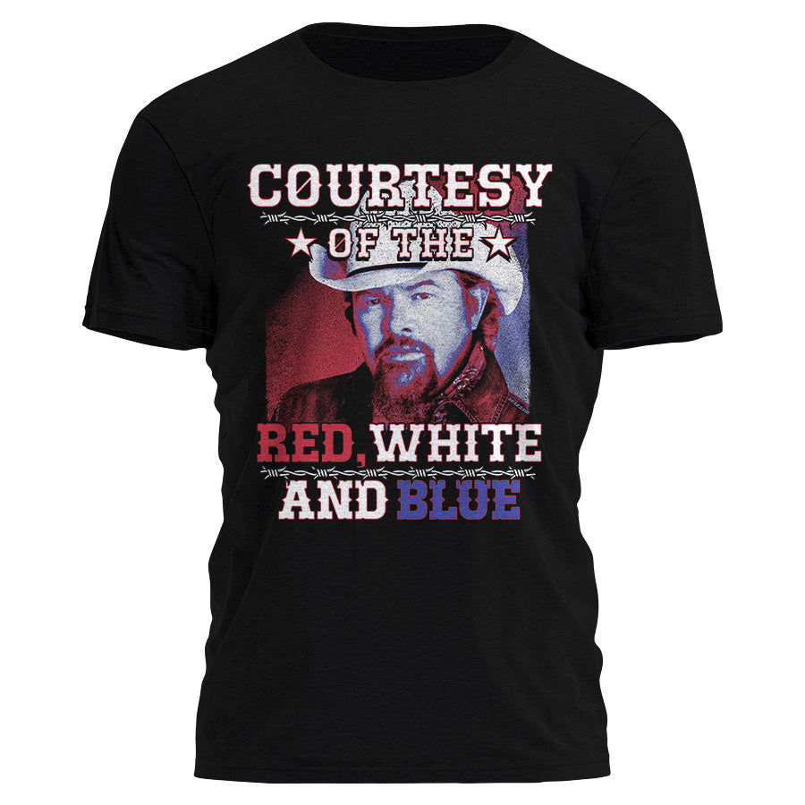 Courtesy of the Red White and Blue Shirt Tee