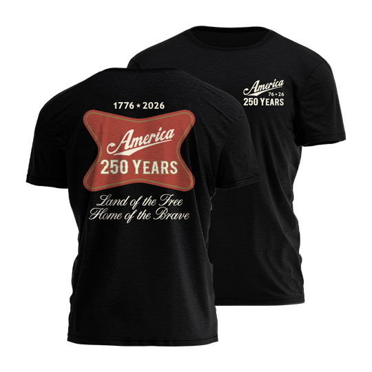250 Years - Script Tee - 4723