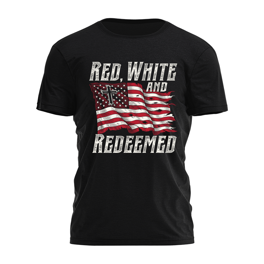 Red White & Redeemed Tee - 5060