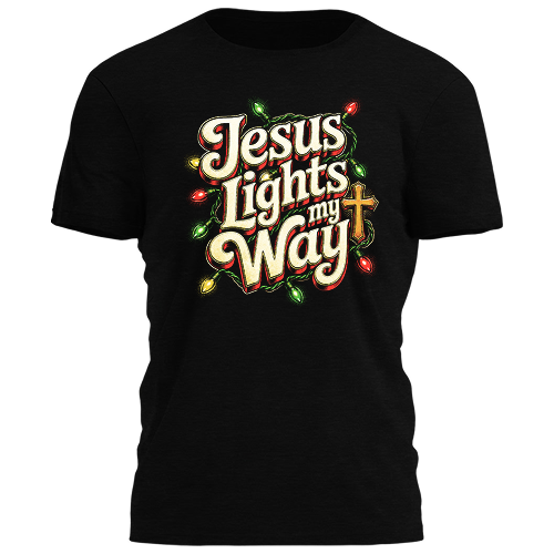 Jesus Lights My Way Tee - 5165