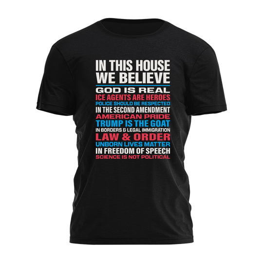 In This House Tee - 4482