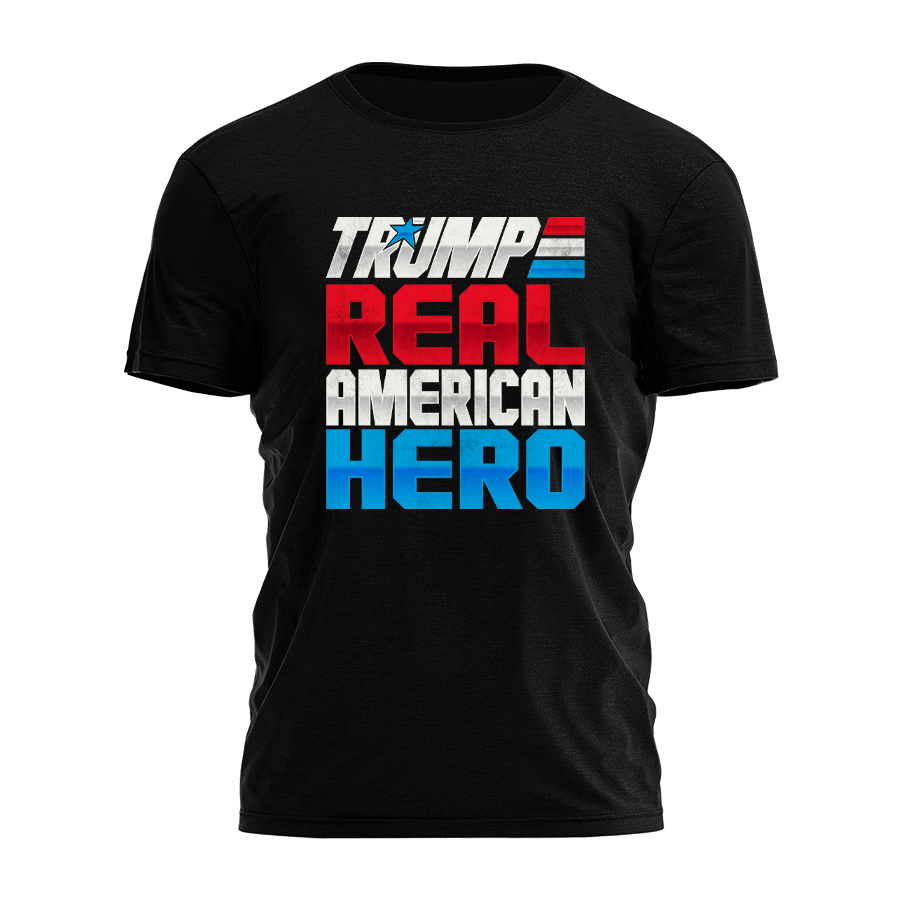 Trump - Real American Hero Tee - 2811