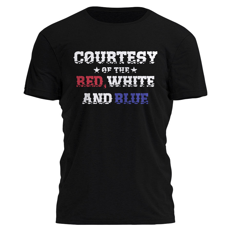 Courtesy Of Red White Blue Shirt 2.0 Tee - 1788