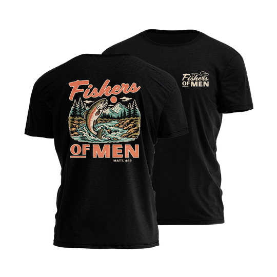 Fishers Of Men - Retro Tee - 4051