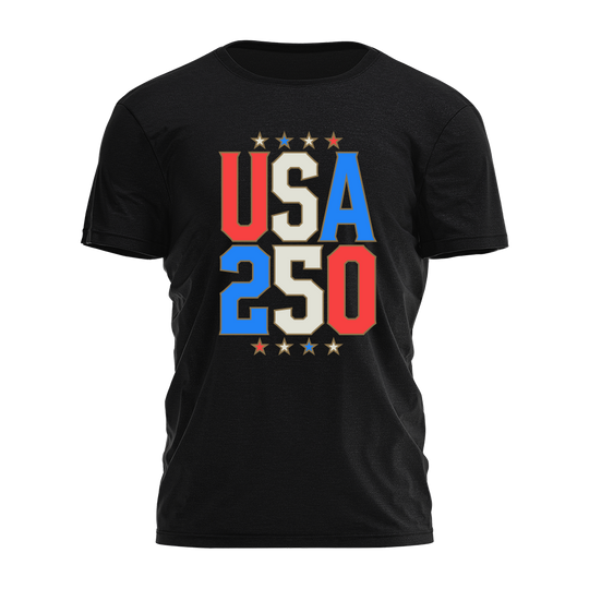 America 250 - Stacked Tee - 4707